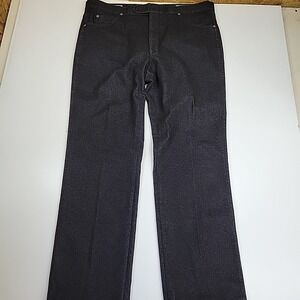 Vintage Sansabelt Sport Jeans Pants Men's 38x31 Black Golf Trousers Performance